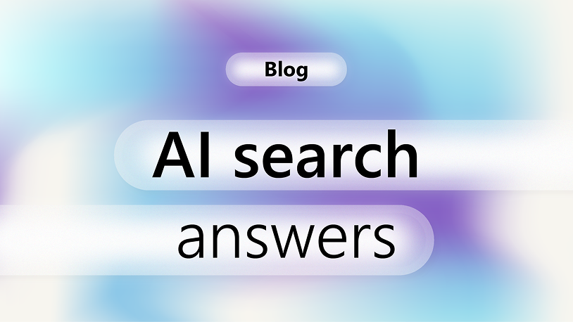 Image depicting AI search answers (blog)